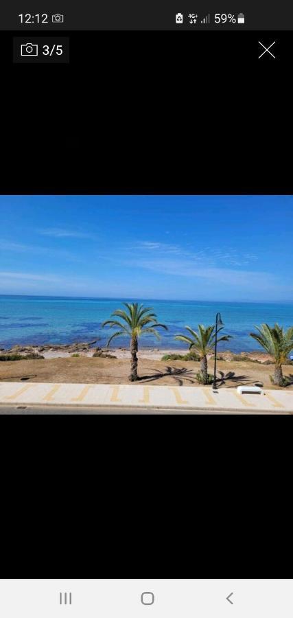 Apartamento En Primera Linea De Mar. Murcia Exterior foto